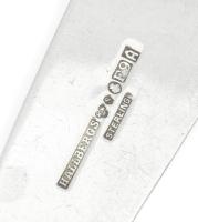 Ezüst(Ag) svéd kóstolókanál, jelzett, h: 14 cm, nettó: 62,2 g