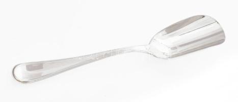 Ezüst(Ag) fűszeres kanál, jelzett, h: 11,5 cm, nettó: 17,7 g