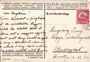 1930 A Mánusz szigetén 1929-ben megkeresztelt pápua evangéliumi munkások: András (Pehu) és Lomon (Jó...