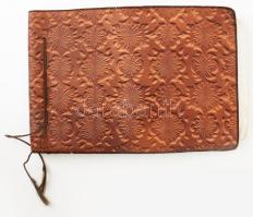 Német fotóalbum, a hátoldalakon feliratozva. városképek, trükkfotók, közlekedési eszközök, összesen ...