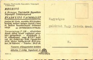 Budapest IV. Népsziget, Hangya Tisztviselők Egyesületi Üdülőtelepe, csónakkikötő, úszókosár, sétány,...