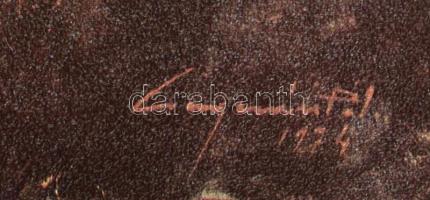 Csergezán Pál (1924-1996): Zsákmány. Nyomat, papír, jelzett a nyomaton, az Erste Csergezán Pál Kunst...