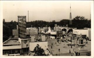 1939 Budapest XIV. Budapesti Nemzetközi Vásár BNV, Lampart, Ganz, M. kir. dohányjövedék + So. Stpl.