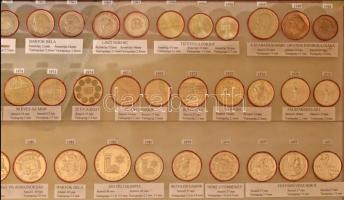 1948-2005. "A Forint pénzrendszer emlék ezüstpénzei" 129db Ag emlékérméből (+3db forgalmi ...