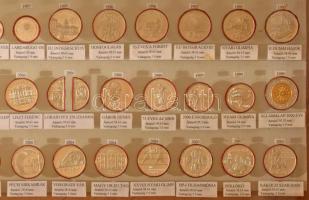 1948-2005. "A Forint pénzrendszer emlék ezüstpénzei" 129db Ag emlékérméből (+3db forgalmi ...