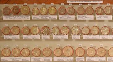 1948-2005. "A Forint pénzrendszer emlék ezüstpénzei" 129db Ag emlékérméből (+3db forgalmi ...