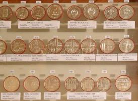 1948-2005. "A Forint pénzrendszer emlék ezüstpénzei" 129db Ag emlékérméből (+3db forgalmi ...