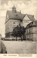 Nagyszeben, Hermannstadt, Sibiu; Banca nationala a Romaniei / Romänische Nationalbank / Román nemzeti Bank. Jos. Drotleff