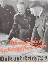 1941-1944 A Volk und Reich náci magazin komplett évfolyaim 1944 októberig. A számok egy része képes ...