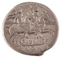 Római Köztársaság Kr.e. 149. Denarius Ag (3,87g) T:XF,VF
Republic of Rome 149 BC Denarius Ag "...