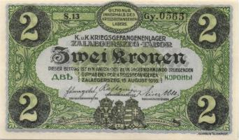 Zalaegerszeg/hadifogolytábor 1916. 10f, 20f, 50f, 1K, 2K, 5K, 10K, 20K T:I