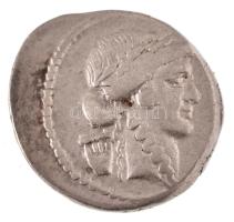 Római Köztársaság Kr.e. 42. Denarius Ag (3,47g) T:XF Republic of Rome 42 BC Denarius Ag P CLODIVS M F (3,47g) C:XF