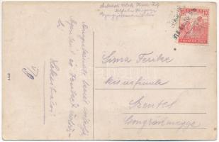 1918 Csíkszereda, Miercurea Ciuc; Fő tér / main square (EK)