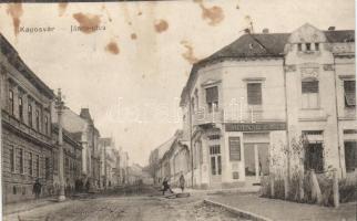 Kaposvár János utca Molnár Emil boltjával (fl)