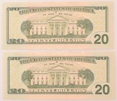 Amerikai Egyesült Államok 2017-2020. (2017A) 20$ "Jovita Carranza - Steven Mnuchin" (2x) s...