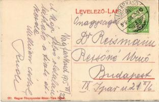 1915 Vágfarkasd, Farkasd, Forcas, Vlkad nad Váhom, Vlcany; Római katolikus iskola, községháza / scho...