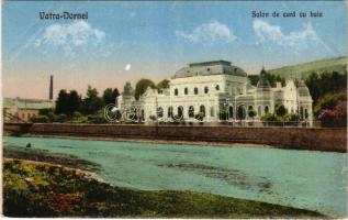 Vatra Dornei, Dornavátra, Bad Dorna-Watra (Bukovina, Bukowina); Salon de cura cu baie / spa sanatorium