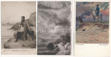 NAPOLEON - 15 db régi képeslap / 15 pre-1945 postcards