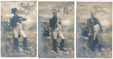 NAPOLEON - 12 db régi képeslap / 12 pre-1945 postcards