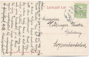 1915 Alsóság, (Celldömölk) Sághegy, Bazaltbánya, sikló, iparvasút. Dinkgreve Nándor kiadása