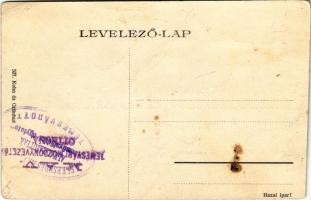 Budapest II. Margit rakpart még kiépítetlenül, Szt. Lukács fürdő és Rózsadomb. Kohn és Grünhut kiadá...