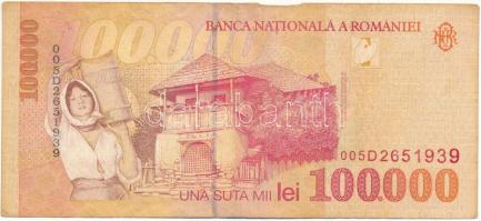 Románia 1998. 100.000L T:F
Romania 1998. 100.000 Lei C:F
Krause P#110