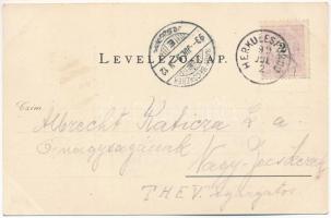 1899 (Vorläufer) Herkulesfürdő, Baile Herculane; Herkules szökőkút. Emil Jäger kiadása / Brunnen / f...