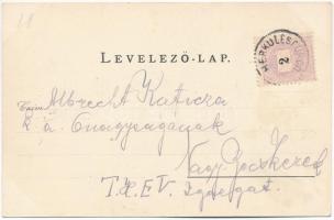 1899 (Vorläufer) Herkulesfürdő, Baile Herculane; Ferdinandhof / Nándor udvar. Emil Jäger kiadása / s...