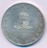 1948. 20Ft Ag "Táncsics" T:AU,XF patina 
Adamo EM3