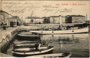 1904 Fiume, Rijeka; Molo Adamich (EK)