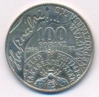 1986. 100Ft Cu-Ni-Zn "Fáy András" T:BU 
Adamo EM96