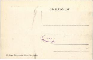 Gönyű, Kovács József bor és fűszerkereskedése télen, üzlet