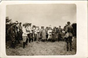 Kisgyőr, osztrák-magyar katonai gyakorlat / K.u.k. military training. photo (EK)