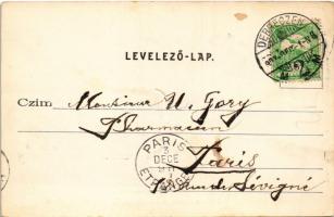 1907 Hortobágy, Itatás a hortobágyi hármas kútnál, magyar folklór. Telegdi K. Lajos utóda kiadása. H...