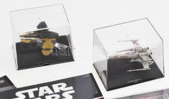 3 darab Star Wars kultikus hajók szám + 2 darab makett: X-wing fighter, Anakin's startfighter +...