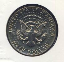 USA 1983. 1/2$ "Kennedy" érmés, bélyeges borítékon T:1