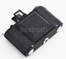 Zeiss Ikon Nettar Prontor-S Nova - Anastigmat, 1:4,5, f=7,5 cm. fényképezőgép sérült bőr tokban
