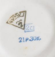 Porcelán szamovár. Jelzett, hibátlan, m: 20,5 cm