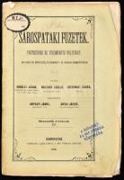 1859 Sárospataki füzetek. Protestáns és tudományos folyóirat. Szerk.: Antalfi János, Árvai József. III. évfolyam. Sárospatak, 1859, Jäger Károly-ny., 202-296 p. Kiadói papírkötés, kissé viseltes borítóval, intézményi bélyegzőkkel.