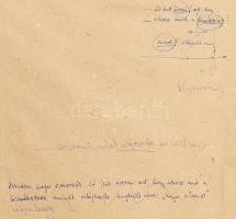 1940 "A Magyar Művészetért 1940.XII.15." kiállítási emléklap alkalmi bélyegzésekkel, Horth...