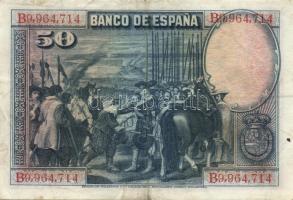 Spanyolország 1928. 50P T:II
