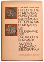 F. Fejér Mária - Huszár Lajos: Bibliographia Numismaticae Hungaricae. Budapest, Akadémiai Kiadó 1977. Kiadói egészvászon kötésben, használt, de jó állapotban.