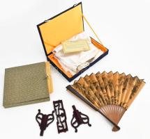 Kínai tétel: Xuzhou Han dinasztia alatt készült antik portré modern másolata díszdobozban leírással ...