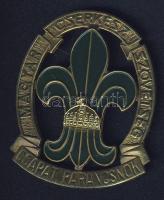 Magyar Cserkész Szövetség - Csapat parancsnok sapkajelvény T:2