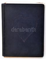 cca 1956-1964 Emlékkönyv, benne ismert személyek aláírásai is + külön lapokon és fotókon további alá...