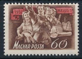 1952 Május 1. 60f elfogazva