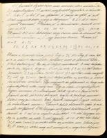 1900 Geometria és analízis. Rados Gusztáv (1862-1942) előadásai után jegyzi: Weisz János. Kézzel írt...