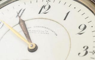 A. Lange & Söhne Glashütte zsebóra, jelzett szerkezet, jelzett számlap, működő állapotban, jelze...