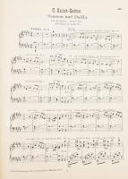 3 db régi, német nyelvű zenei könyv (kottákkal): Musikalischer Hausschatz der Deutschen. Eine Sammlu...