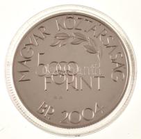 2004. 5000Ft Ag "XXVIII. Nyári Olimpia - Athén" kapszulában T:PP Adamo EM189